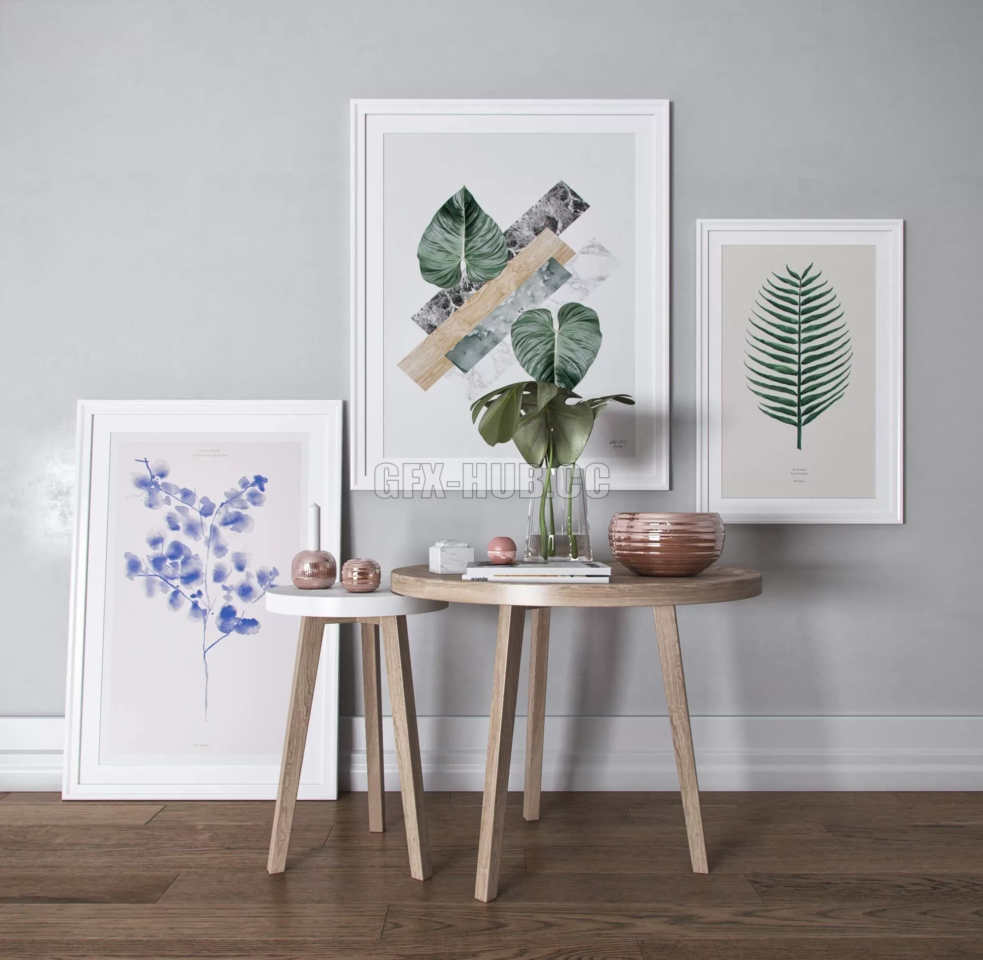 DECORATION – Decor set White and Green