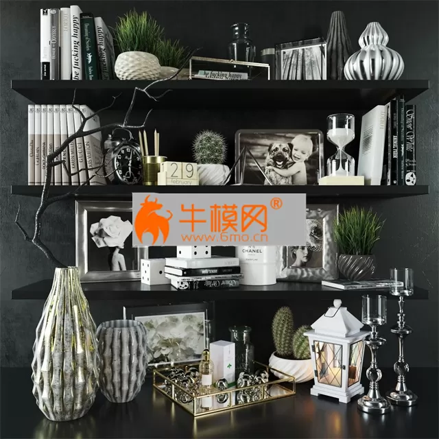 DECORATION – Decor Set with cacti