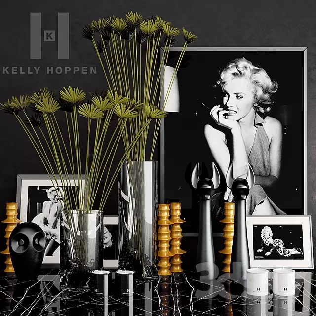 DECORATION – DECORATIVE SET – 3DS MAX MODELS – 162