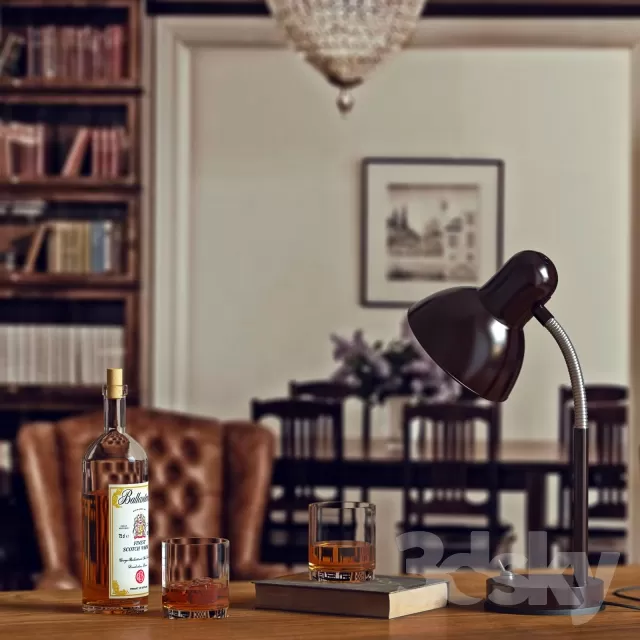 DECORATION – DECORATIVE SET – 3DS MAX MODELS – 210