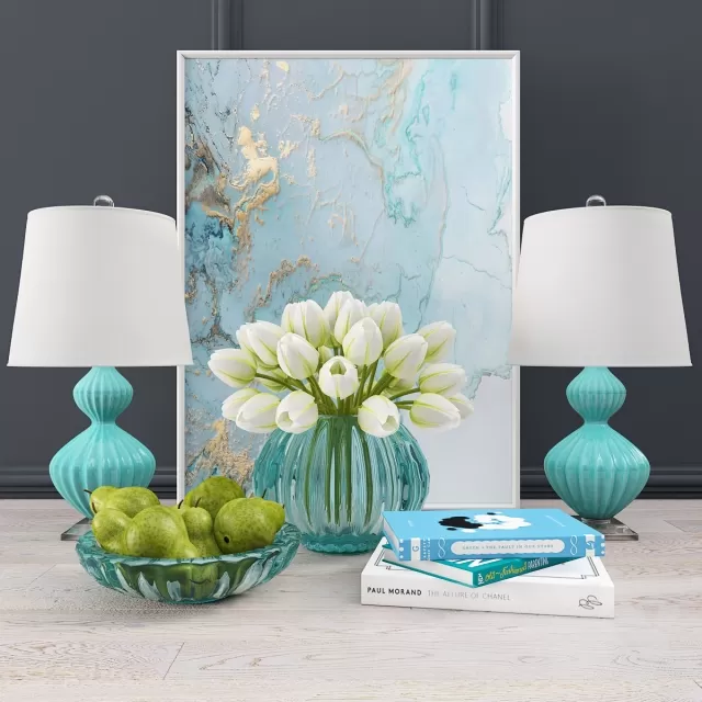 DECORATION – DECORATIVE SET – 3DS MAX MODELS – 467