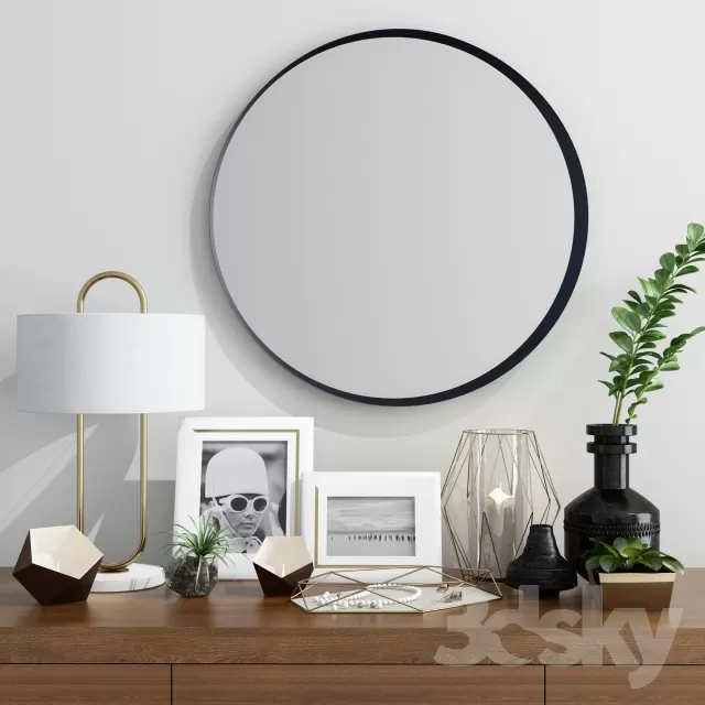 DECORATION – DECORATIVE SET – 3DS MAX MODELS – 528