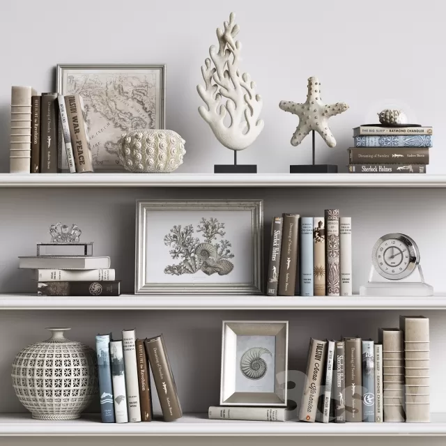 DECORATION – DECORATIVE SET – 3DS MAX MODELS – 549