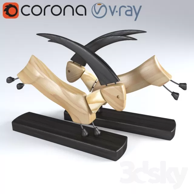 DECORATION – DECORATIVE SET – 3DS MAX MODELS – 617