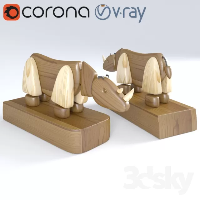 DECORATION – DECORATIVE SET – 3DS MAX MODELS – 618