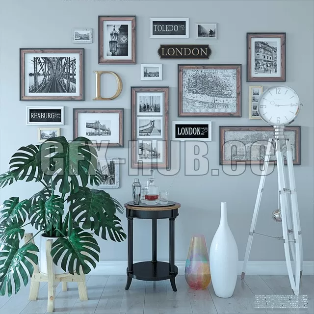 DECORATION – Decorative set 03 DECORATION – Decorative set 03