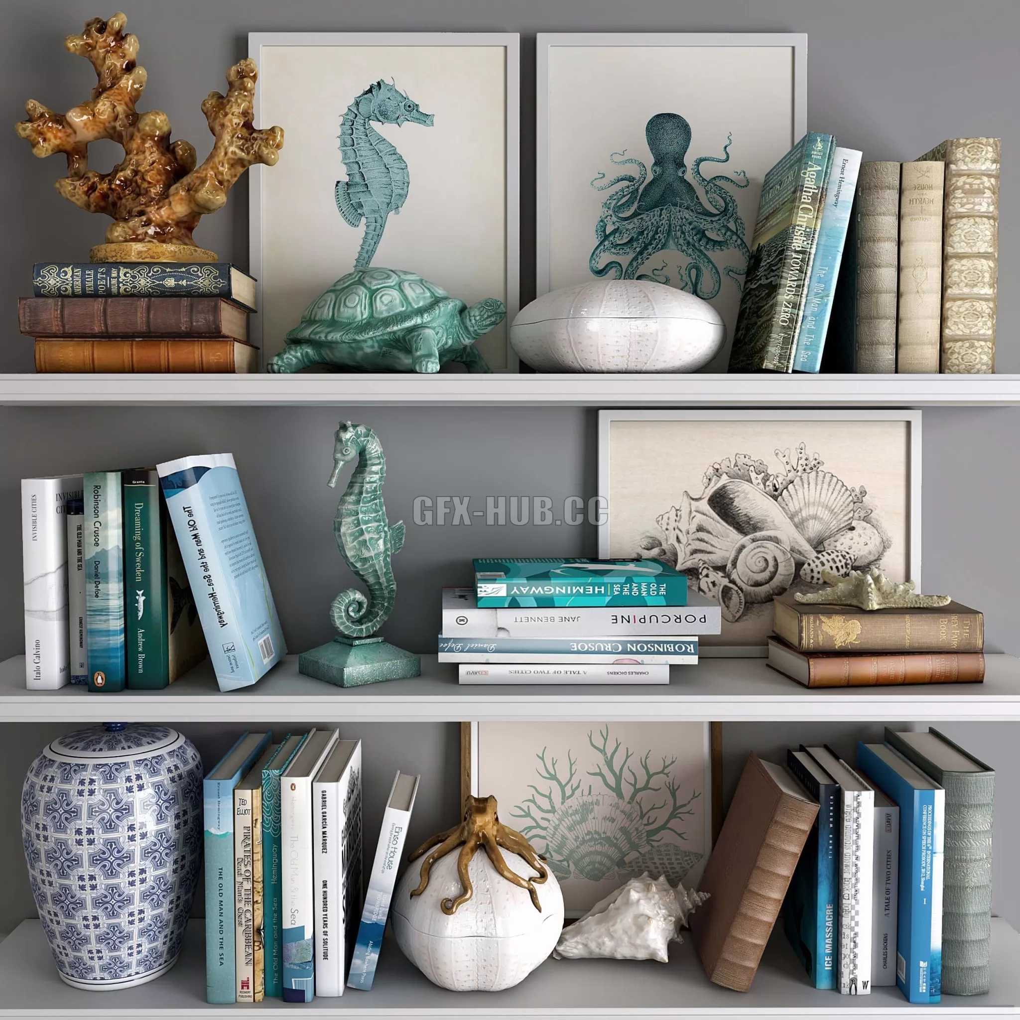 DECORATION – Decorative set 08 DECORATION – Decorative set 08