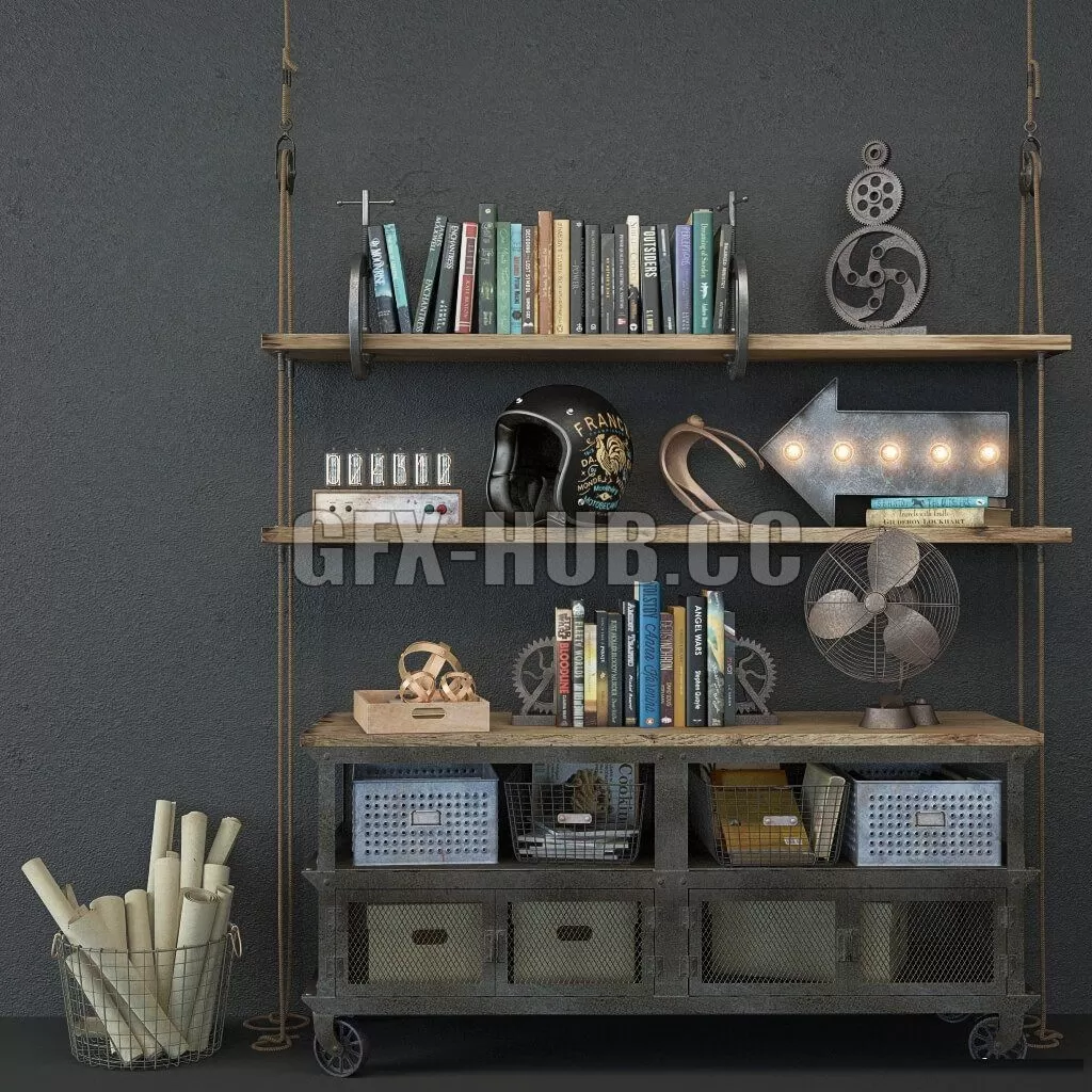 DECORATION – Decorative set loft 2 DECORATION – Decorative set loft 2