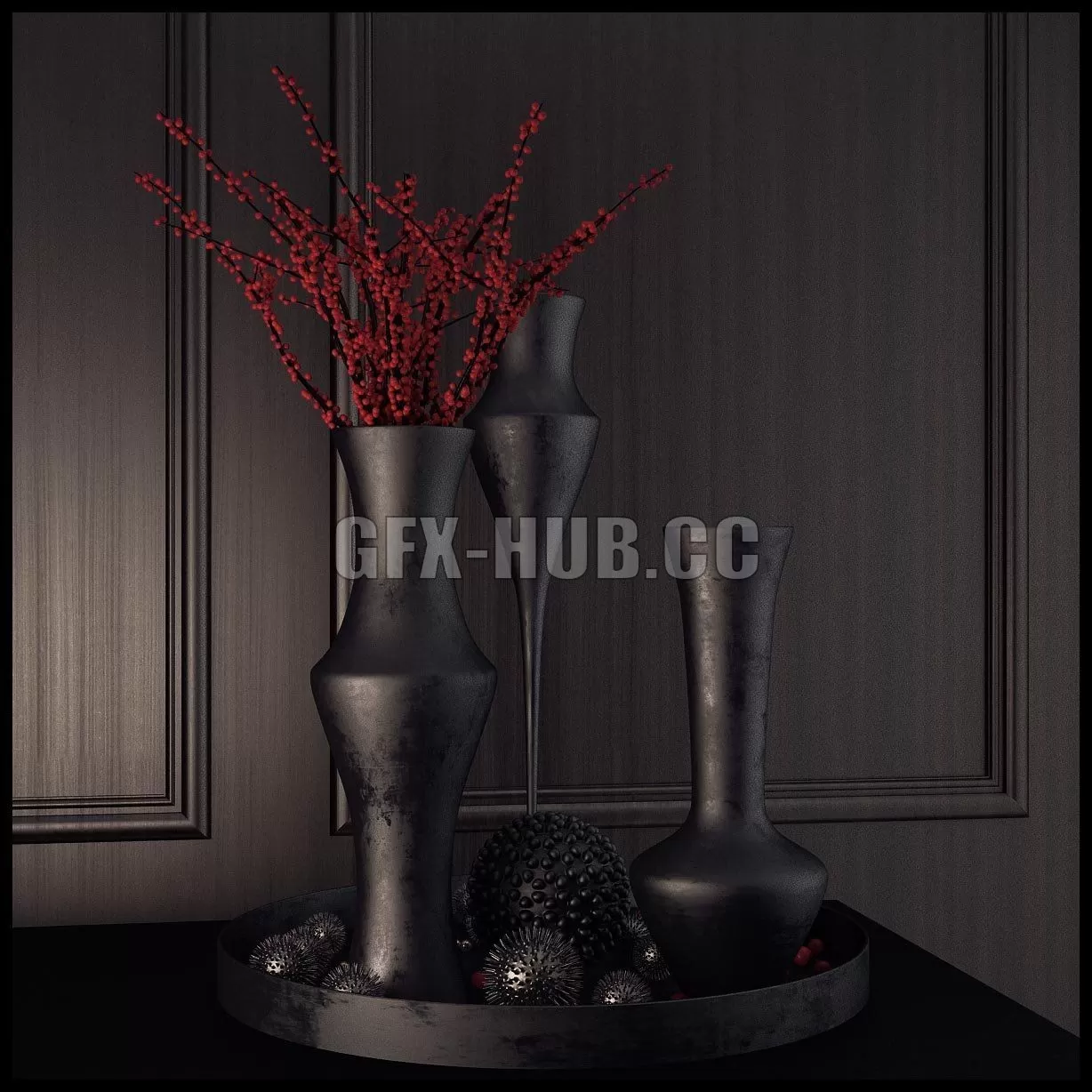 DECORATION – Decorative vase