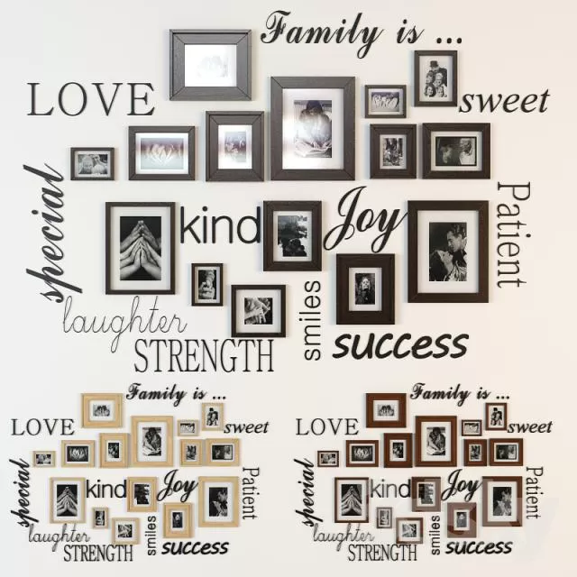 DECORATION – FRAME – 3DDD 3DSKY MODELS – 016