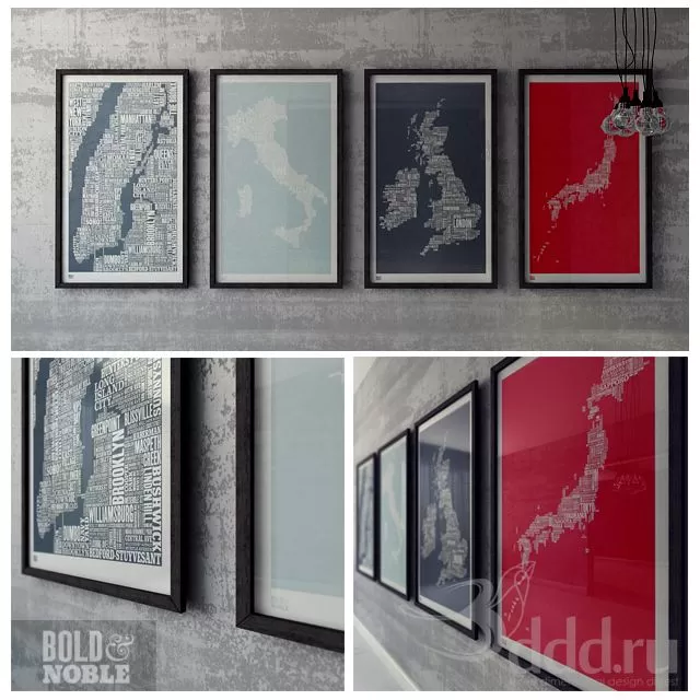 DECORATION – FRAME – 3DDD 3DSKY MODELS – 024