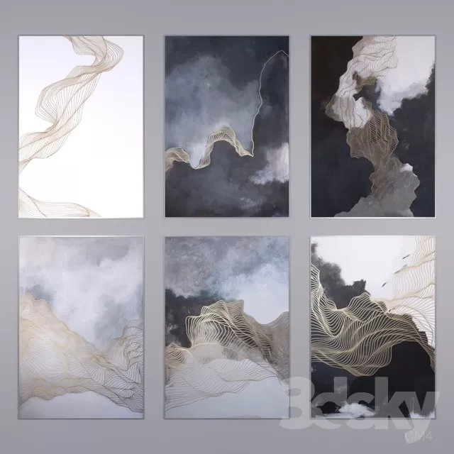 DECORATION – FRAME – 3DDD 3DSKY MODELS – 038