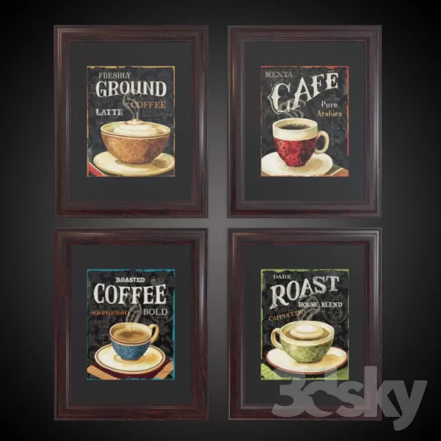 DECORATION – FRAME – 3DDD 3DSKY MODELS – 065