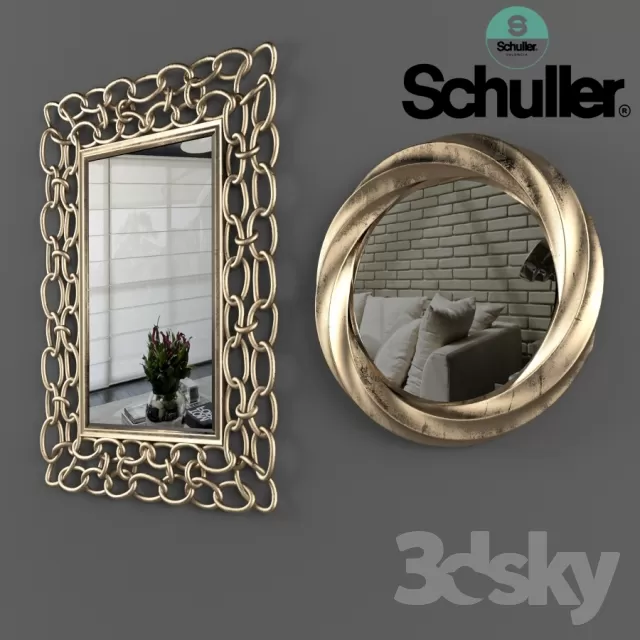 DECORATION – MIRROR – 3DS SKY MODELS – 029