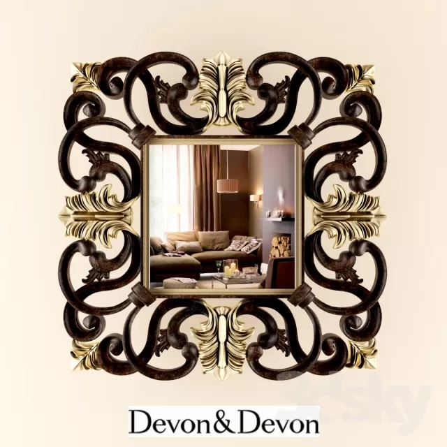 DECORATION – MIRROR – 3DS SKY MODELS – 052
