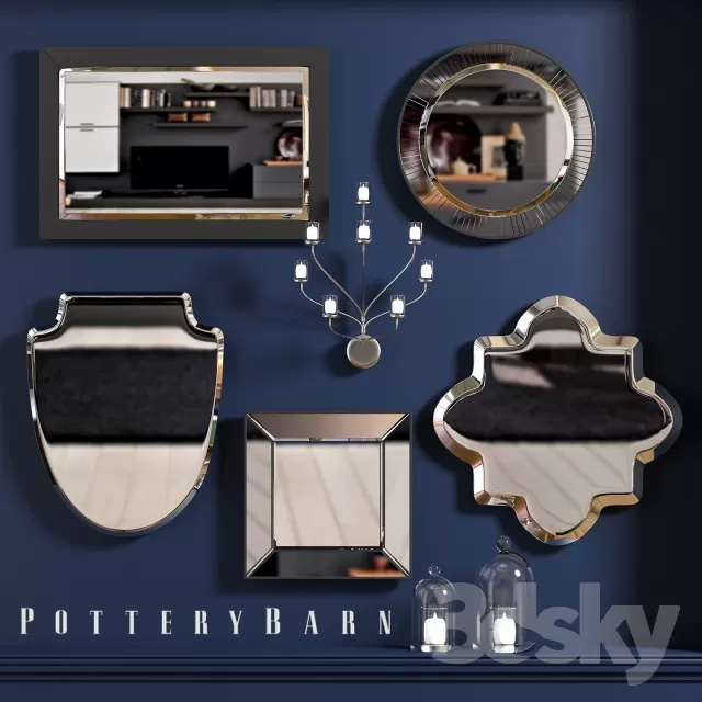 DECORATION – MIRROR – 3DS SKY MODELS – 057