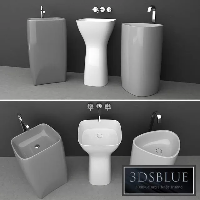 BATHROOM – WASH BASIN – 3DSKY Models – 1817