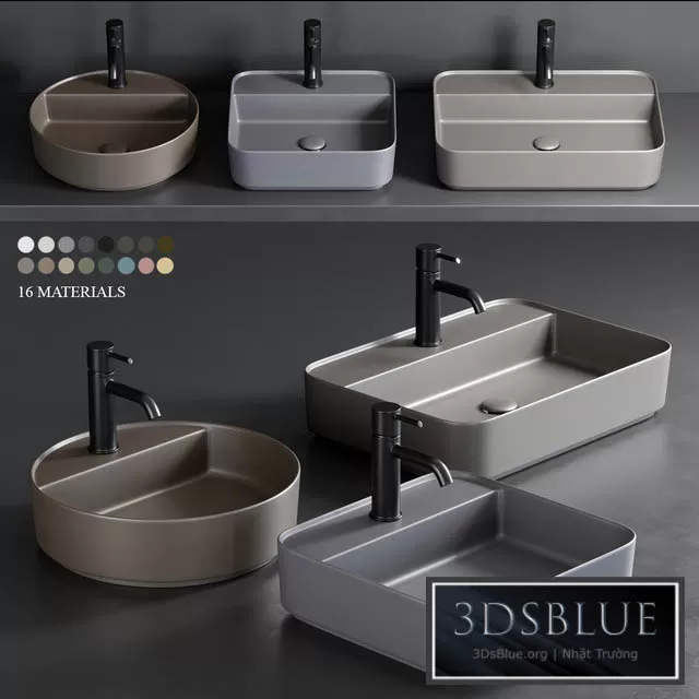 BATHROOM – WASH BASIN – 3DSKY Models – 1823