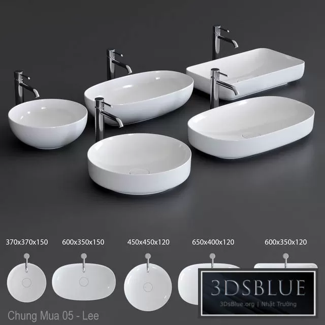 BATHROOM – WASH BASIN – 3DSKY Models – 1835