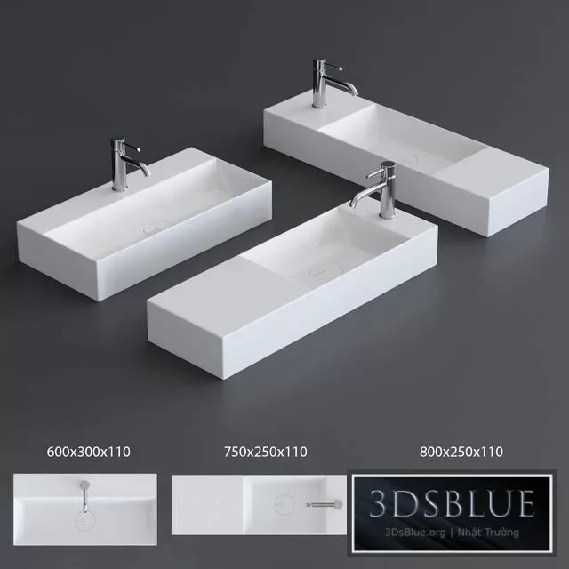 BATHROOM – WASH BASIN – 3DSKY Models – 1836