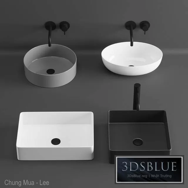 BATHROOM – WASH BASIN – 3DSKY Models – 1841
