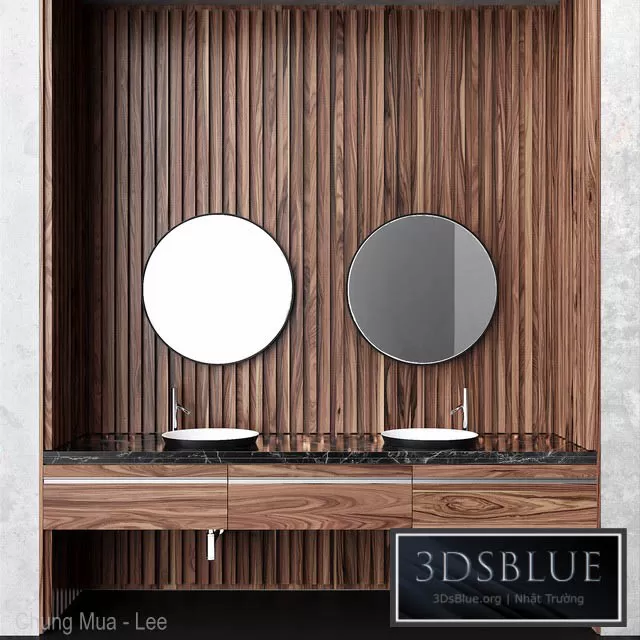 BATHROOM – WASH BASIN – 3DSKY Models – 1854
