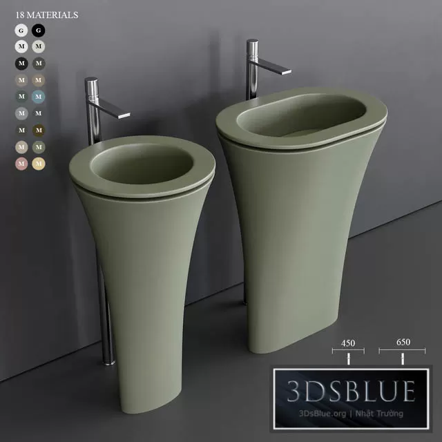 BATHROOM – WASH BASIN – 3DSKY Models – 1857