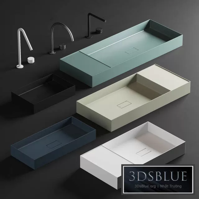 BATHROOM – WASH BASIN – 3DSKY Models – 1860