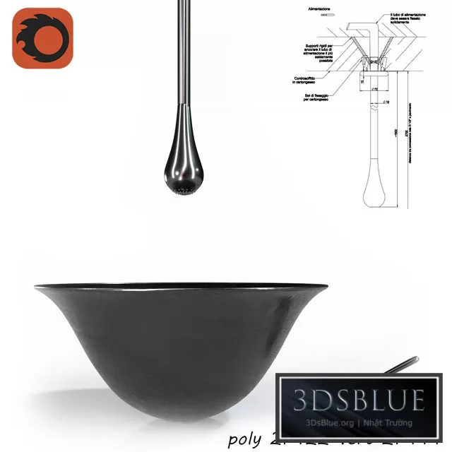 BATHROOM – WASH BASIN – 3DSKY Models – 1872
