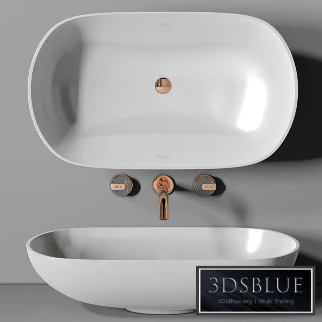 BATHROOM – WASH BASIN – 3DSKY Models – 1873