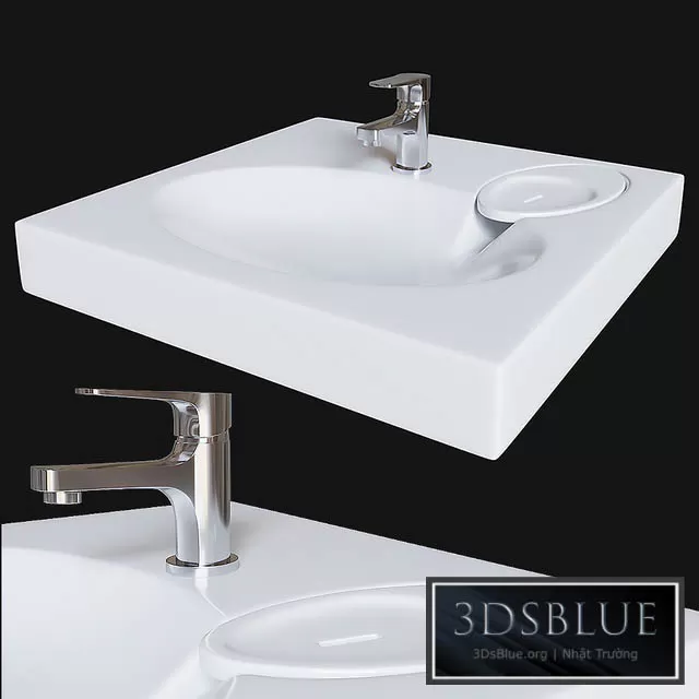 BATHROOM – WASH BASIN – 3DSKY Models – 1885