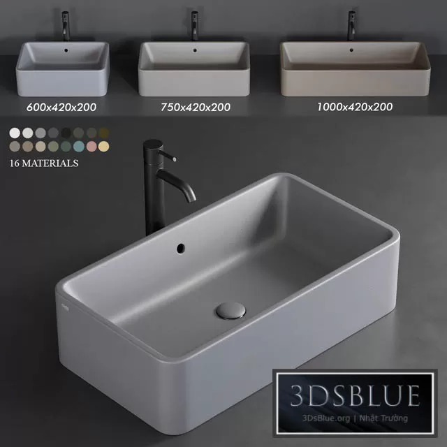BATHROOM – WASH BASIN – 3DSKY Models – 1899