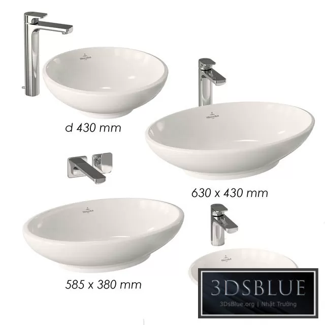 BATHROOM – WASH BASIN – 3DSKY Models – 1900