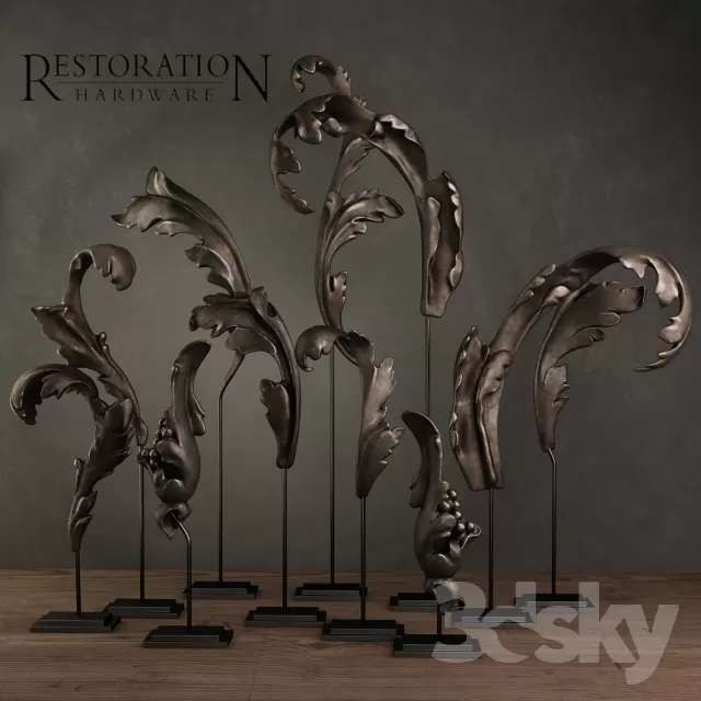 DECORATION – SCULPTURE – 3D MODELS – 091