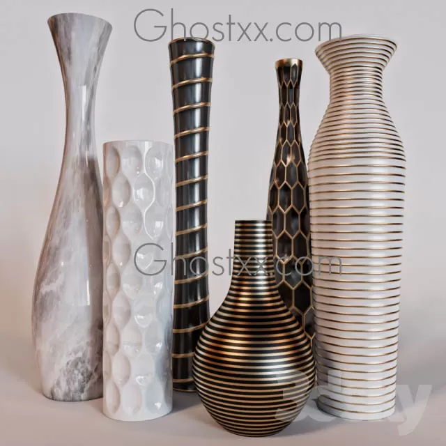 DECORATION – VASE – 3DDD 3DSKY MODELS – 001