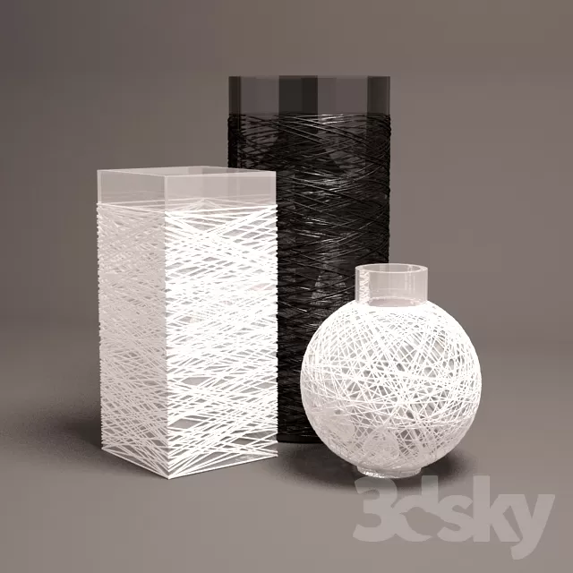 DECORATION – VASE – 3DDD 3DSKY MODELS – 010