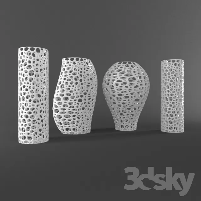 DECORATION – VASE – 3DDD 3DSKY MODELS – 077