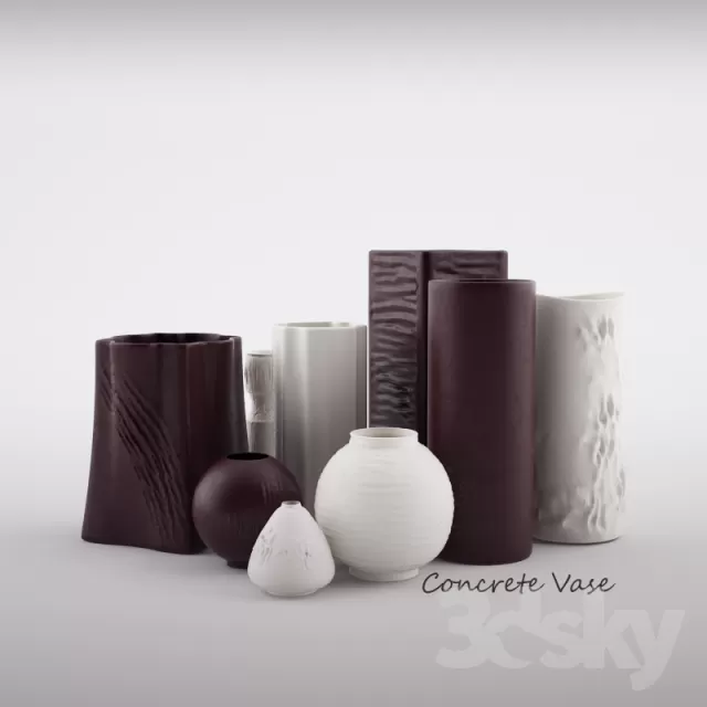 DECORATION – VASE – 3DDD 3DSKY MODELS – 106