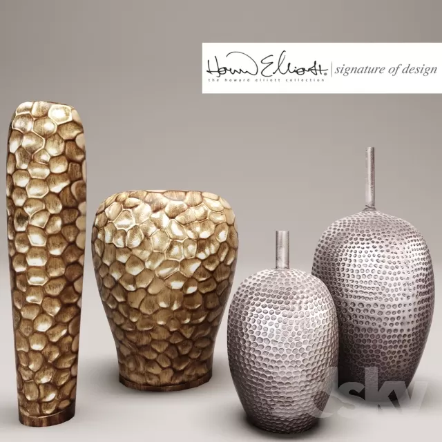 DECORATION – VASE – 3DDD 3DSKY MODELS – 139