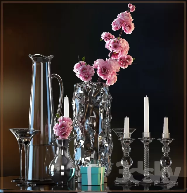 DECORATION – VASE – 3DDD 3DSKY MODELS – 142