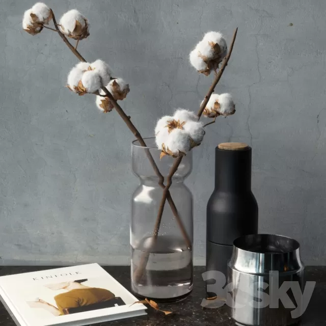 DECORATION – VASE – 3DDD 3DSKY MODELS – 143