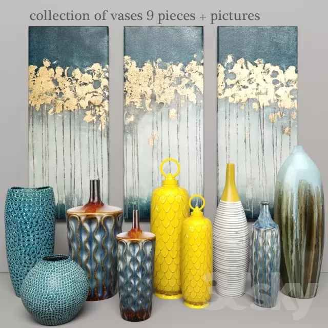 DECORATION – VASE – 3DDD 3DSKY MODELS – 144