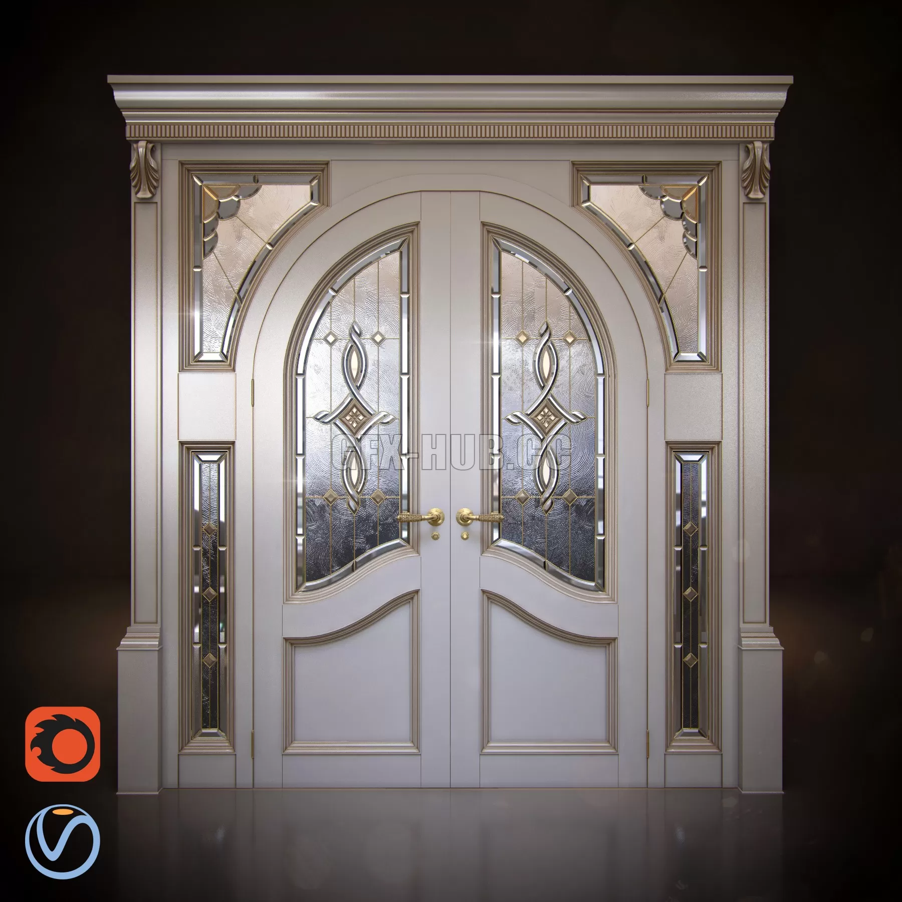 DOOR – Classic doors arch