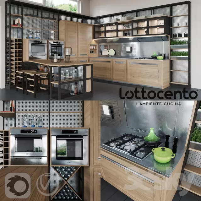 KITCHEN – DINING SETS – 3DSKYMODELS – 010
