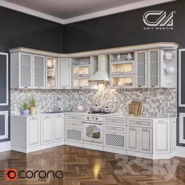 KITCHEN – DINING SETS – 3DSKYMODELS – 039
