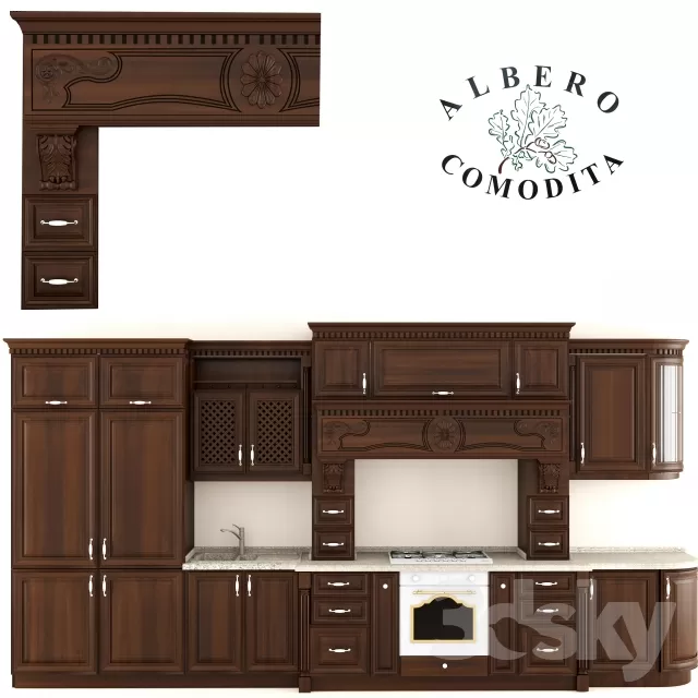 KITCHEN – DINING SETS – 3DSKYMODELS – 059