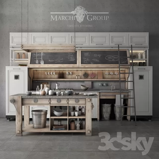 KITCHEN – DINING SETS – 3DSKYMODELS – 098