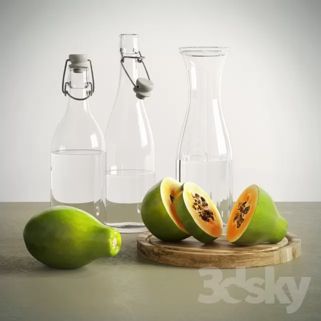 KITCHEN – FOOD AND DRINKS – 3DS MAX – 005