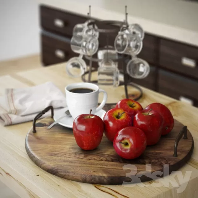 KITCHEN – FOOD AND DRINKS – 3DS MAX – 050