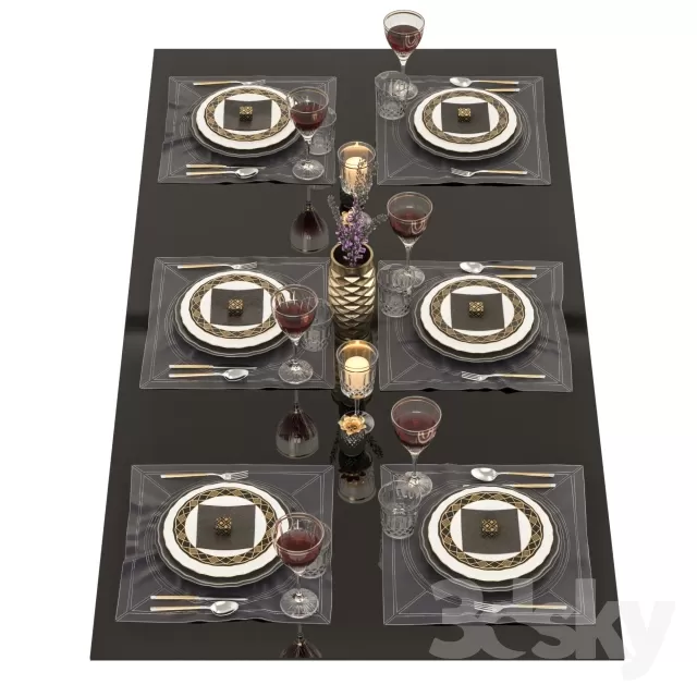 KITCHEN – TABLEWARE 3D MODELS – 007